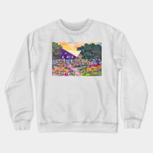 Prescott Park at Sunset Crewneck Sweatshirt